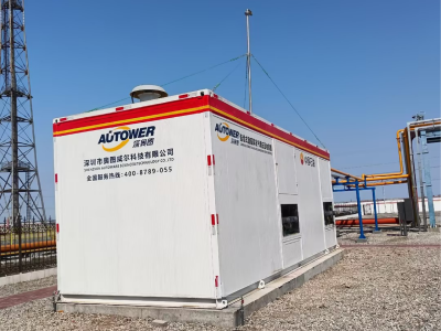 某油田大罐抽气